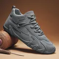 Scarpe da uomo scarpe sportive Casual in pelle 2023 nuove scarpe alte da uomo antiscivolo stivali