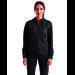 TriDri TD498 Women's Spun-Dye Full-Zip Hooded Sweatshirt in Black size Large | Recycled Polyester