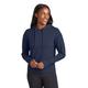 Sport-Tek LST562 Women's Sport-Wick Flex Fleece Pullover Hoodie in True Navy Blue size 4XL | Triblend