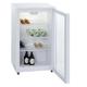 PKM GKS102 Glastür-Kühlschrank | Getränkekühlschrank | Flaschenkühlschrank | 102 Liter | 85 cm hoch | Wechselbarer Türanschlag | Höhenverstellbare Füße | 42 dB