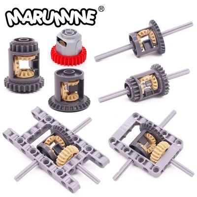 Marumine Differentialgetriebe MOC-Technologie, Ziegelteile für Auto 65414, 65413, 62821, 6589 6573, Image