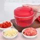 Mini Multifunktionale Handgemachte Gemüse Cutter Knoblauch Masher Tragbare Chili Fleischwolf