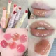 Thin Tube Heart-shaped Lipstick Jelly Mirror Lip Gloss Korean Makeup Lipstick Long Lasting
