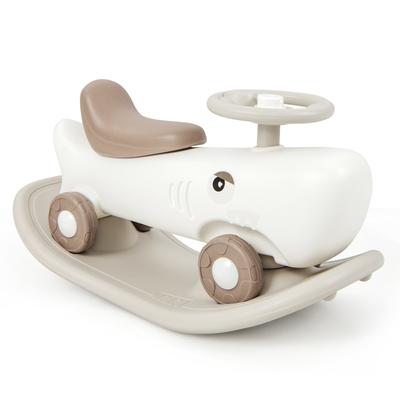 Convertible Rocking Horse and Sliding Car with Detachable Balance Board - 32