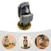 Pen Holder 1Pc Decorative Pen Holder Stone Statue Pen Holder Moai Statue Design Pen Container