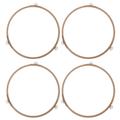 4pcs Microwave Oven Glass Turntable Rings Microwave Turntable Bracket Base