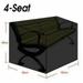 GYZEE 2/3/4 For Seater Bench Cover Furniture Outdoor Garden Cube Covers Waterproof 4 seater