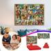 RnemiTe-amo Christmas Advent Calendar 2023 1008 pcs Advent Calendar Puzzle 2023 Christmas Jigsaw Puzzles Ideal Christmas Gift for Kids Puzzle Home Decor 24 Parts Jigsaw Puzzles Gift for Xmas