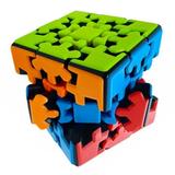 3x3 with Three-Dimensional Gear Structure Embedded Tile Design Magic Cube 3x3x3 Puzzles Toys Suitable for Brain Development Puzzle Games for Children and Adults Decompression Puzzle Toy