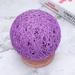 moon night lamp Creative Night Light Moon Shaped Night Lamp Table Desk Decoration Lamp for Home Kids Room Bedroom (Purple 15cm Wooden Rack)