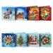 8pcs Christmas Card Diy Diamond Painting Greeting Card Diamond Painting Christmas Birthday Gift For Adults And Children Diamond Painting Set Crystal Rhinestone Diamond Painting Home Decor