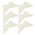 White Angel Wings Patch 6pcs White Angel Wings Patch Applique DIY Handcraft Angel Wings Patch Ornament