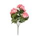 2pcs Simulation Geranium Red Pink Flower Plant Simulation Plant Flower Vase Simulation Silk Flower Artificial Flower Bouquet Layout Home Office Decoration Indoor Table Ornaments Wedding Decoration