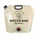 Outdoor camping water bag folding water storage bag folding kettle 9liters 0~90Â°