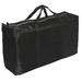 38x11x23 Camp Chair Replacement Bag Oversize Waterproof Storage Bag for Moving Travel Camping Black
