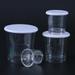 Fishing bait measuring cup Plastic bait container bait cup set