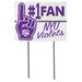 NYU Violets 18'' x 24'' #1 Fan Yard Sign