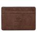 Men's Fossil Brown Virginia Tech Hokies Steven Card Case