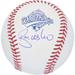 Ryan Klesko Atlanta Braves Autographed 1995 World Series Logo Baseball