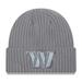 Men's New Era Gray Washington Commanders Color Pack Cuffed Knit Hat