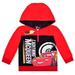 Toddler Red Cars Graphic Pullover Hoodie