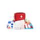 180-Piece Hospital Grade First Aid Kit, One