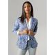 Kurzblazer ANISTON SELECTED Gr. 40, blau (rauchblau, royalblau, dunkelblau) Damen Blazer