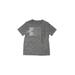 Under Armour Active T-Shirt: Gray Sporting & Activewear - Kids Boy's Size Small