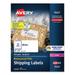 "Avery White WeatherProof Shipping Labels, 2 x 4, 500 Labels, AVE5523 | by CleanltSupply.com"