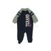 Team Apparel Long Sleeve Outfit: Tan Color Block Bottoms - Size 3-6 Month