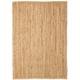 Teppich ANDAS "Bjarka" Teppiche Gr. B/L: 100 cm x 150 cm, 10 mm, 1 St., beige (natur) Esszimmerteppiche meliert, 100% Jute, handgewebt, auch als Läufer & in rund erhältlich