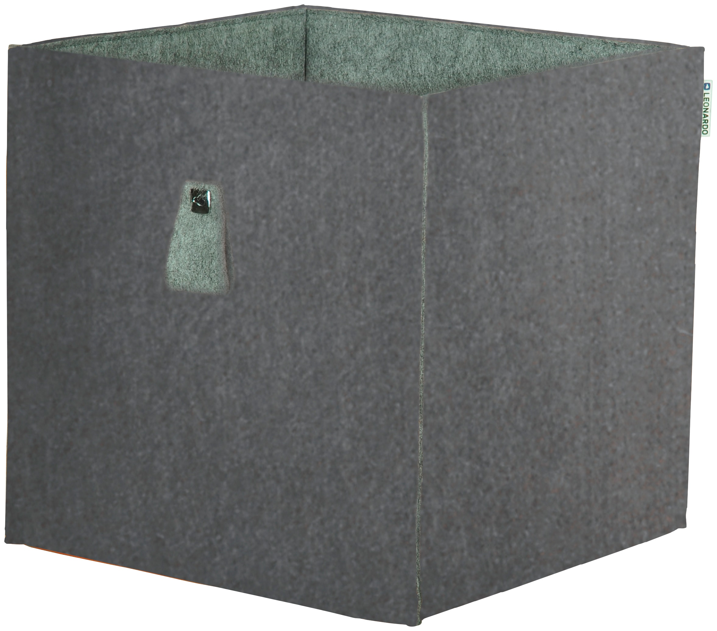 Aufbewahrungsbox PHOENIX "Atlanta", grau, B:34cm H:34cm T:34cm, Filz, Aufbewahrungsboxen, B/H/T: 34 x 34 x 34 cm Image