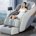 S&Z TOPHAND SL Track Massage Chair, Full Body Massage Chair, Zero Gravity, Airbags, Heating | 43 H x 30 W x 49 D in | Wayfair MSG Chair - White