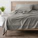 Bare Home Solid Sheet Set Flannel/Cotton in Gray | Full | Wayfair 840105704126