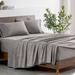 Bare Home Solid Sheet Set Flannel/Cotton in Gray | Queen | Wayfair 840105729778