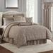 Waterford Bedding Waterford Hazeldene 6 Piece Comforter Set /Polyfill/Microfiber in Brown/Gray | King Comforter + 5 Additional Pieces | Wayfair