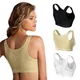 Soutien-gorge lift-up pour femmes soutien-gorge croisé dans le dos sous-vêtements respirants