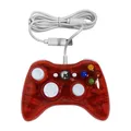 Manette de jeu filaire transparente pour Xbox 360 manette de jeu PC manette de jeu vidéo console