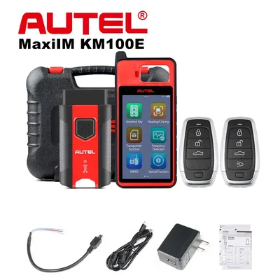 Autel-Kit générateur de clé automatique universel MaxiIM KM100 E KM100E outil de programmation de