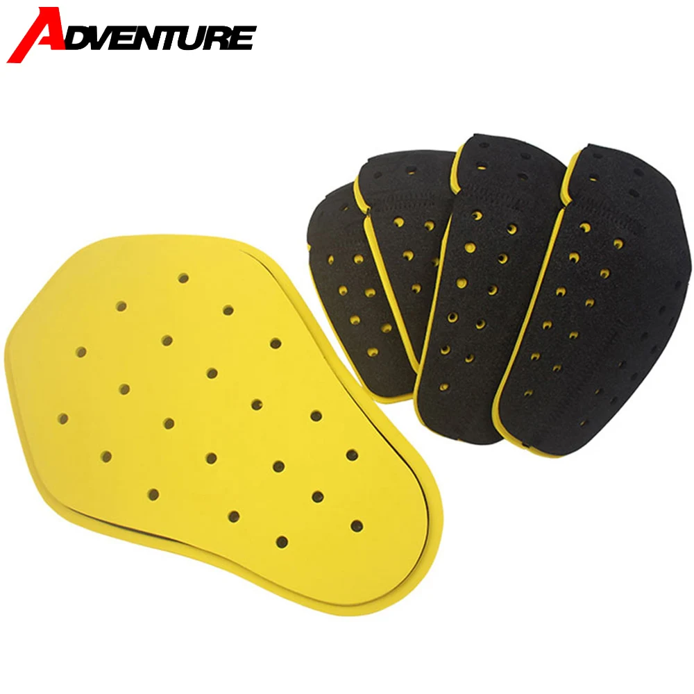 Équipement de Protection pour moto, Protection arrière, veste de Motocross, protection CE, épaulettes, coudières, insertion d