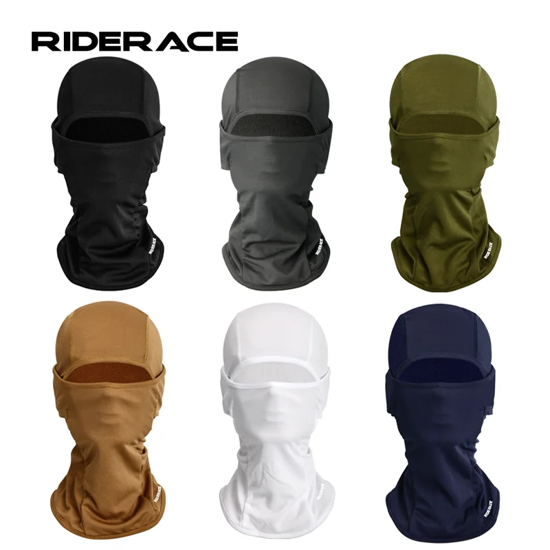 Casquette de cyclisme masque complet Protection solaire cagoule couvre-chef de sport été Cool casquette à séchage rapide pour la pêche randonnée Camping