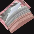Base en plastique pour lime à ongles durable coussinets en papier de verre rose de remplacement en