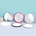 Miroir de Poche Rond Compact et Portable avec Logo Personnalisé Mini Rose Noir Blanc Mignon de