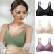 Soutien-gorge push-up sans couture pour femme lingerie sexy brassière sans fil sous-vêtement