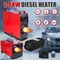 Chauffage de voiture 12V/24V, 2kw/5kw/8kw, chauffage à Air Diesel, Thermostat LCD à 6 boutons, chauffage de stationnement, chauffage rapide pour camion, camping-car, Van