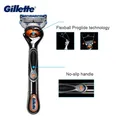 Gillette-Rasoir manuel pour hommes rasoir original kt5 Power Proglide barbe d'avant ball