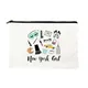 Sacs de rangement en toile New York Girl Fashion Lady Lifestyle Apple City café crayon poudres