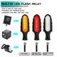 Mini clignotant LED pour motos clignotant de freinage indicateur de flux séquentiel