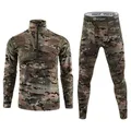 Ensembles de sous-vêtements thermiques chauds pour hommes optique d'hiver compression Smile Sweat