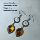 Boucles d'Oreilles en Labrumen group Agate Quartz Rose Jaspe Topaze Blanche